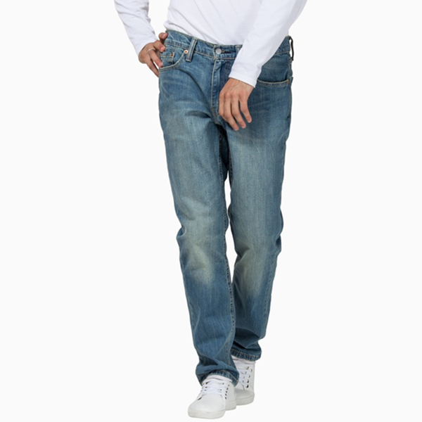 彰显经典！李维斯541系列蓝色水洗牛仔裤18181-0047