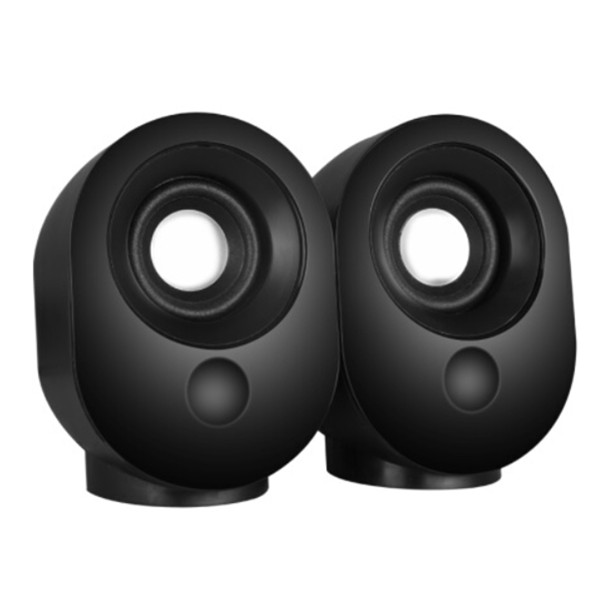 USB供电！现代F-209 2.0多媒体USB有源音箱