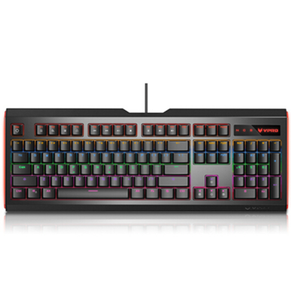 升级版！Rapoo雷柏V500L混光机械键盘