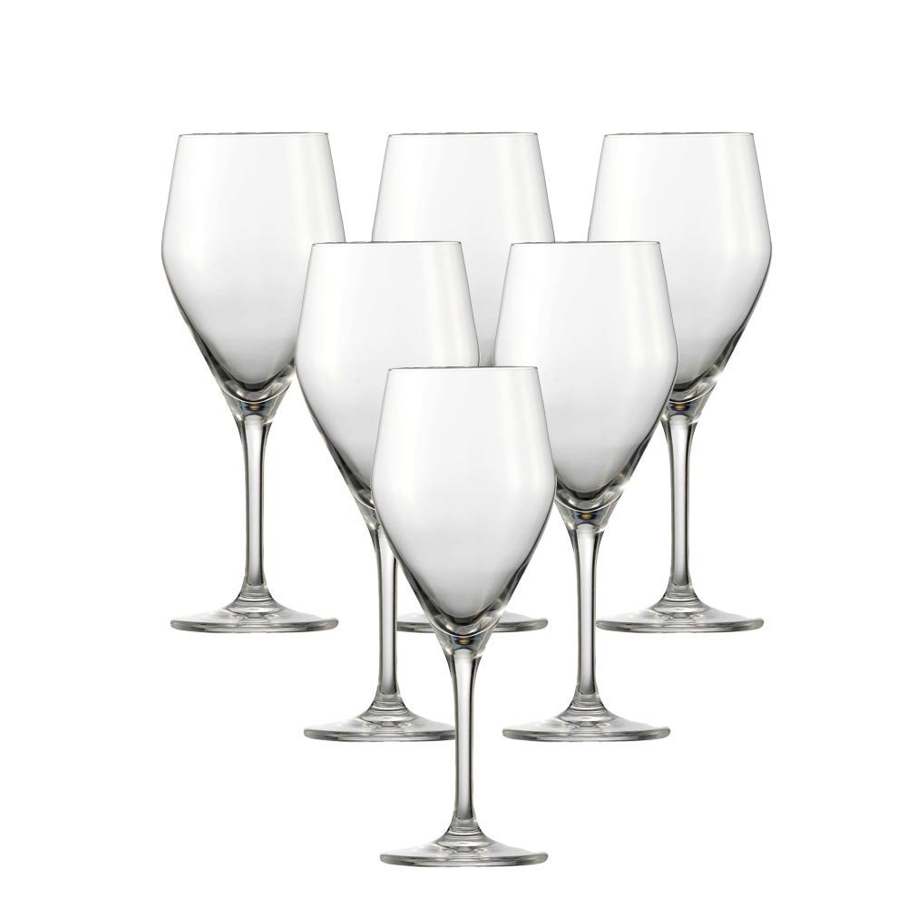 无铅水晶玻璃！德国肖特圣维莎 红酒杯6件套(波尔多)