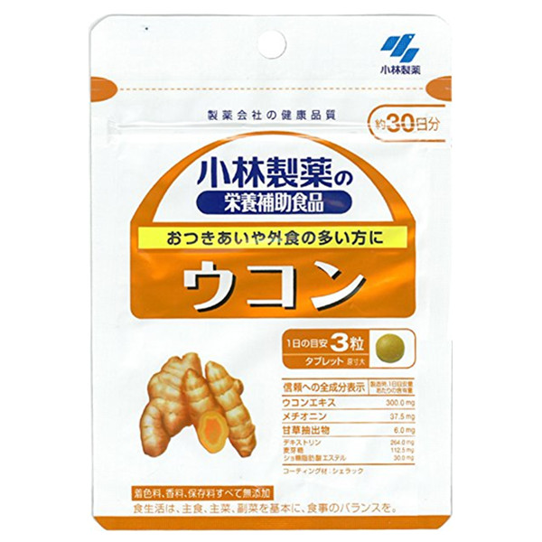 解酒保肝！小林制药 黄姜营养补充颗粒 90粒