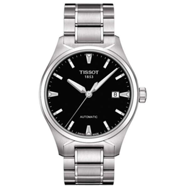 优雅大方！天梭天博系列机械男表T060.407.11.051.00