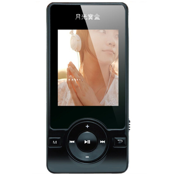 发烧级！月光宝盒F105 8G黑色mp3播放器