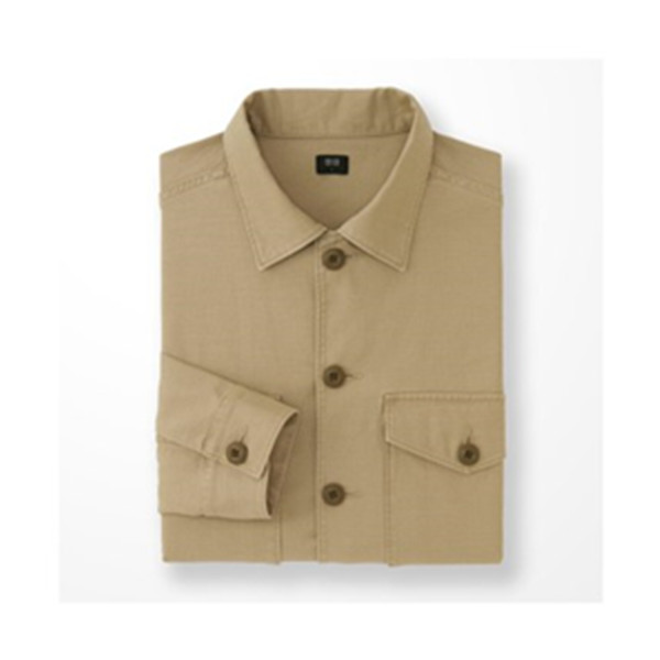 工装风！优衣库工装衬衫(长袖) 183591