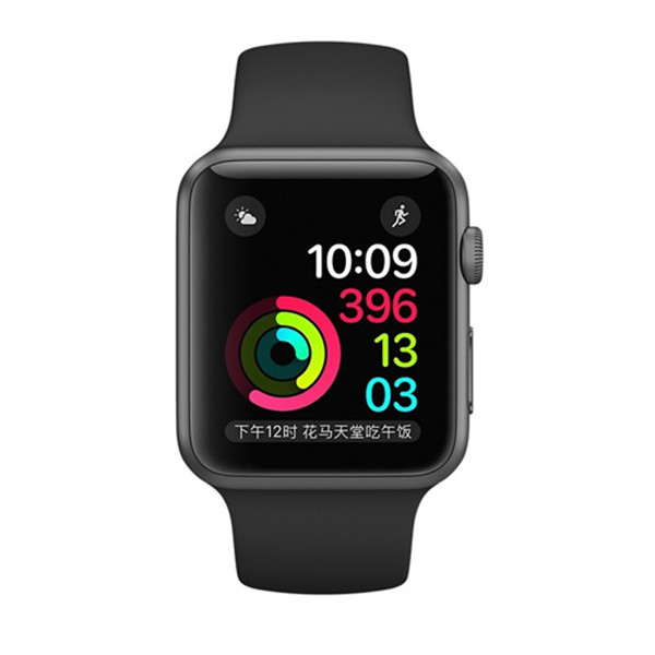 健康生活！Apple Watch Series 2 42 毫米深空灰色