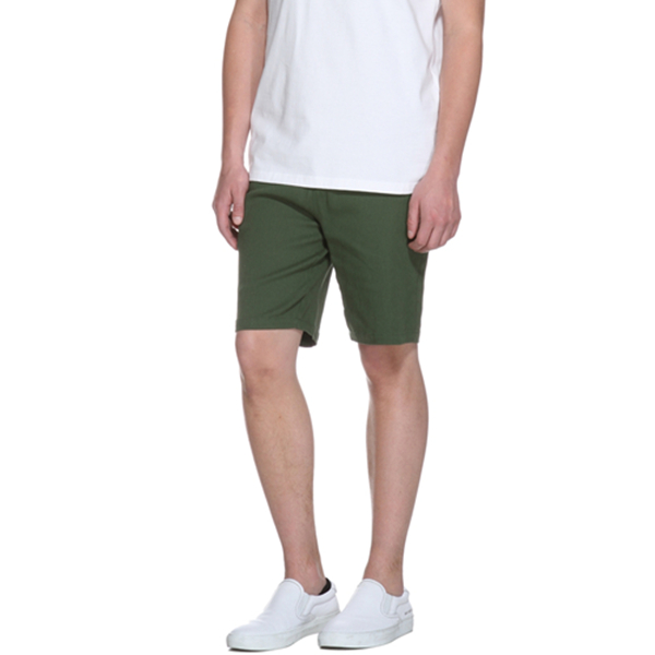 简洁设计！TRENDIANO中腰纯色休闲裤短裤315206307E