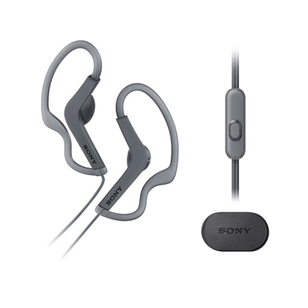 柔软轻巧！SONY索尼MDR-AS210运动型挂耳式耳机