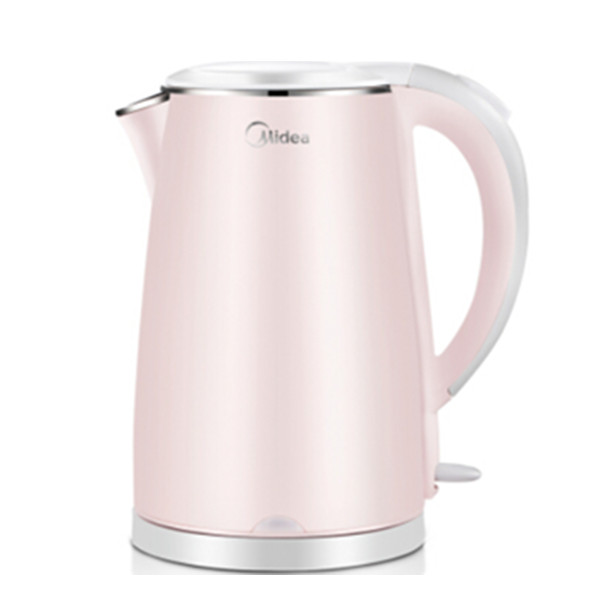 气质优雅！美的304不锈钢电水壶WHJ1705b