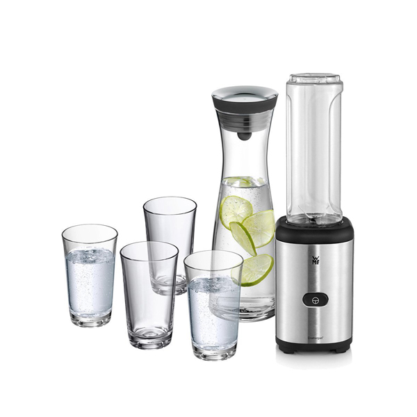 随身携带！WMF福腾宝不锈钢便携式搅拌机水壶套装