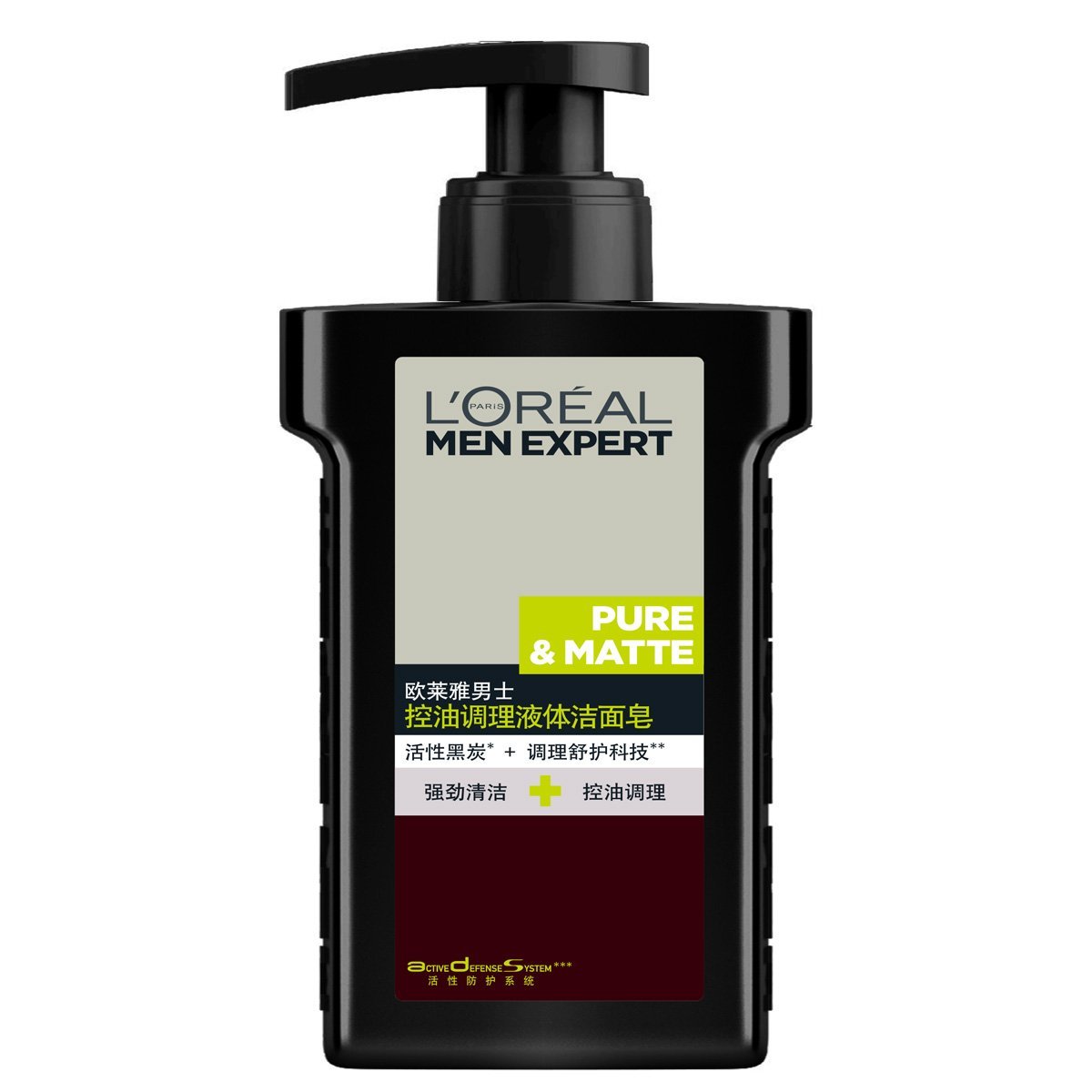 控油调理！巴黎欧莱雅 男士液体洁面皂150ml