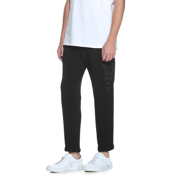 运动风！TRENDIANO字母印花九分裤休闲裤3HC1063330