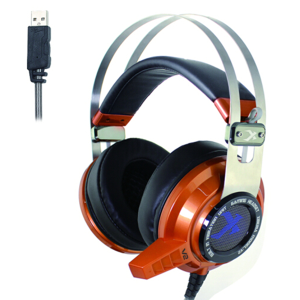 为游戏而生！XIBERIA西伯利亚V2头戴式电脑耳麦