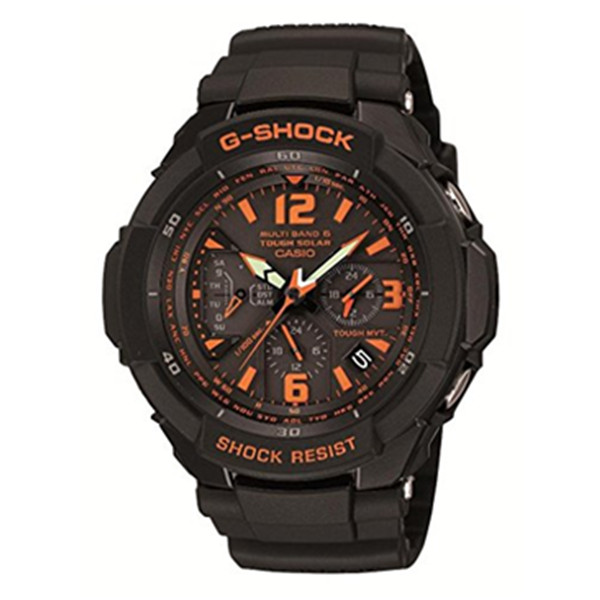 运动感十足！CASIO GW-3000B-1AJF光动电波表