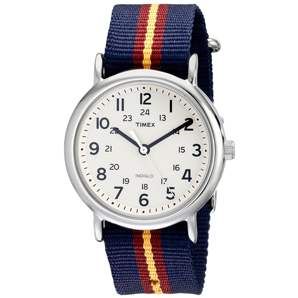 周末休闲系列！Timex 天美时 石英手表  T2P234