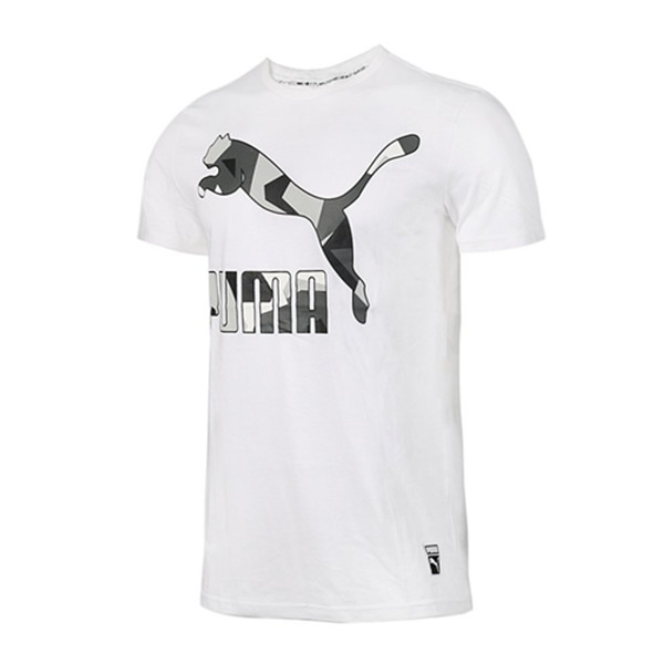 舒适休闲！PUMA 彪马 Archive Logo Tee 男