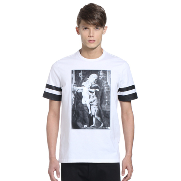 时尚造型！TRENDIANO印花圆领短袖T恤315102274R