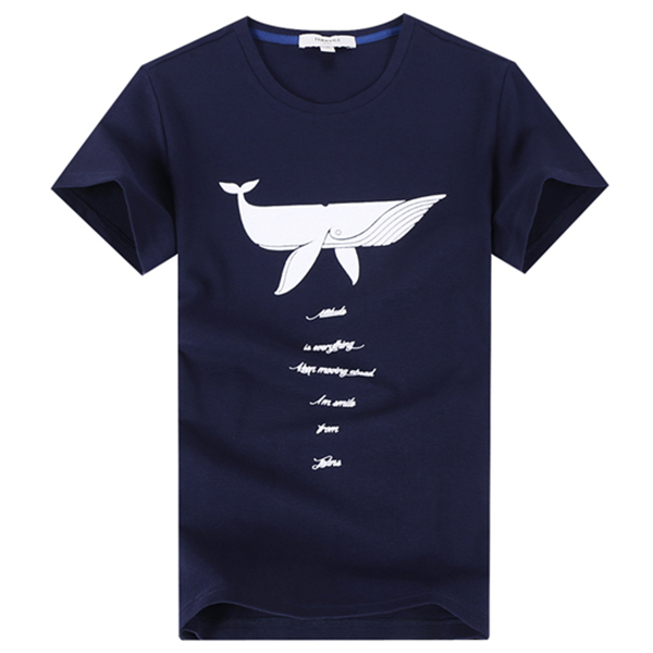 夏季百搭！马克华菲短袖T恤7162217119