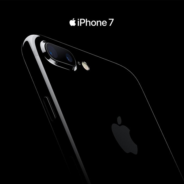 送进口手机壳！Apple iPhone 7 128G 亮黑色