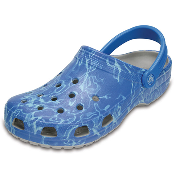 经典鞋款！Crocs水波纹克骆格平底凉鞋|204473