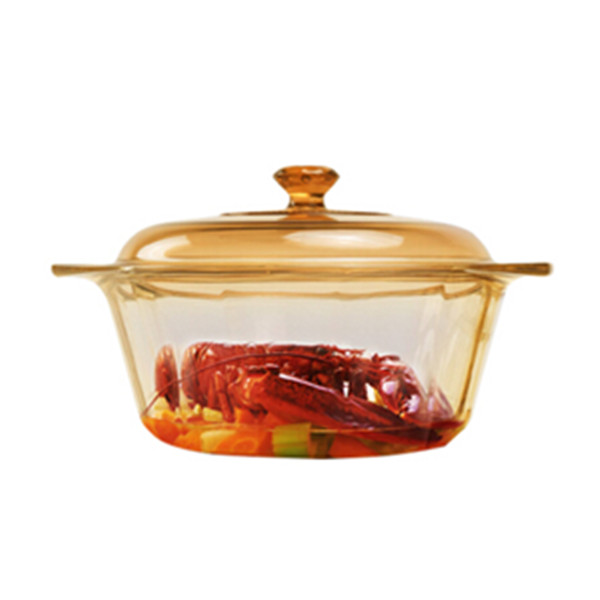 健康烹饪！康宁Visions 晶钻锅进口玻璃煮锅汤3.5L VS-35-DI