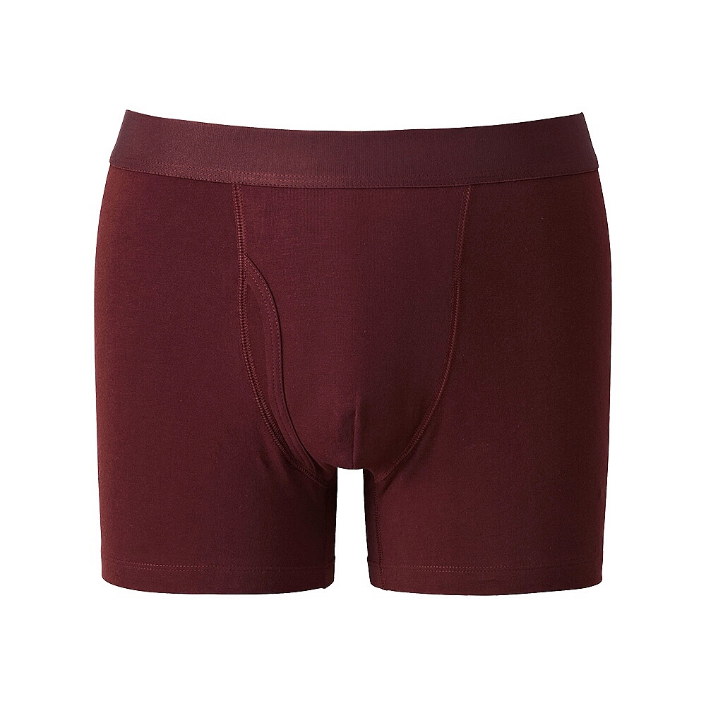 贴身舒适！UNIQLO优衣库SUPIMA COTTON针织短裤172773