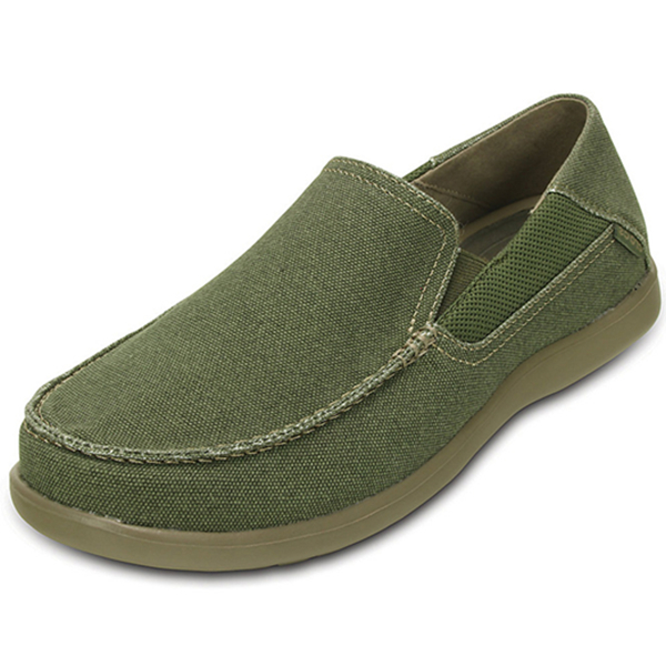 定制舒适！crocs卡骆驰秋圣克鲁兹帆布便鞋202056