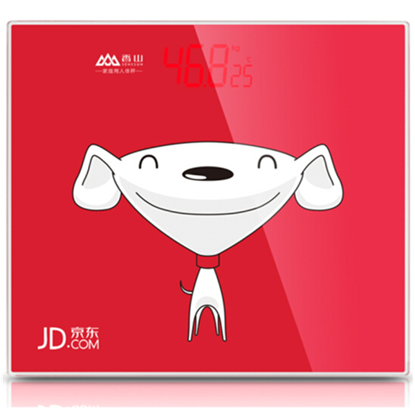 减肥利器！香山限量款电子人体称健康体重秤EB578R