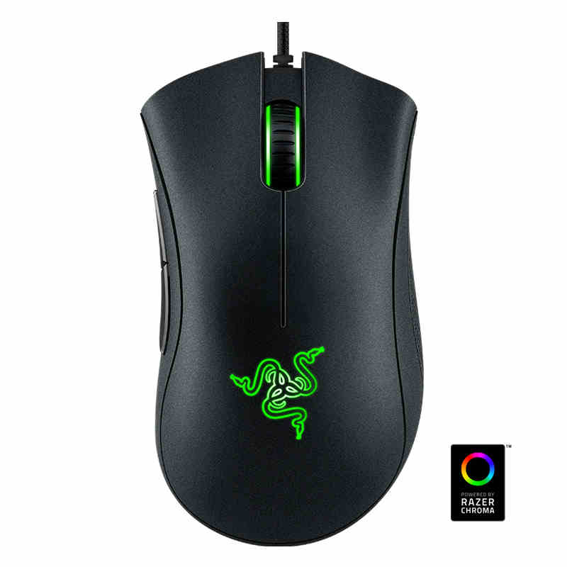 顺滑移动！雷蛇炼狱蝰蛇1800DPI鼠标