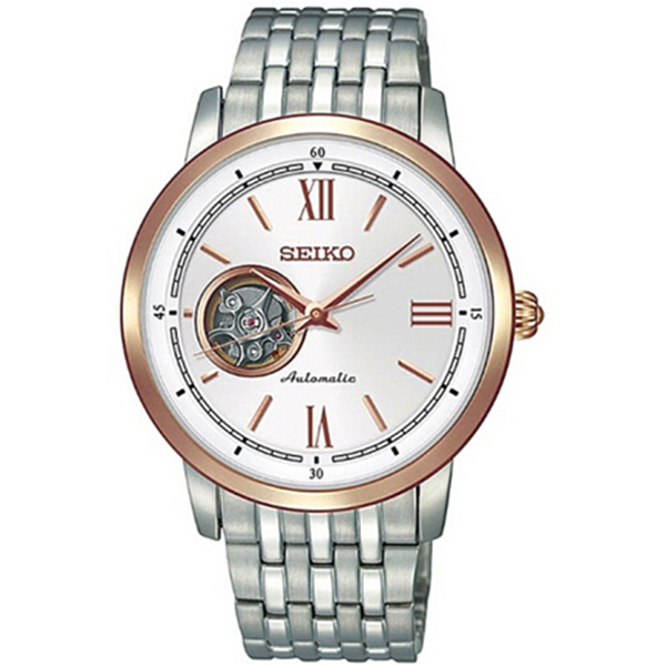 双重优惠！精工Presage领航系列商务休闲机械男表SSA154J1