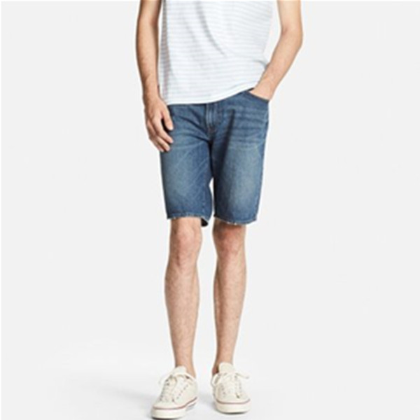 四色可选！优衣库牛仔短裤(水洗产品) 191182