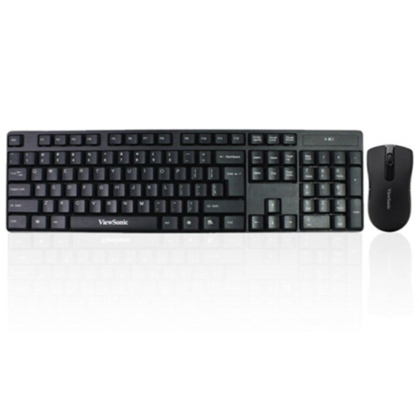 简洁舒适！优派CW1260 2.4G无线键鼠套装