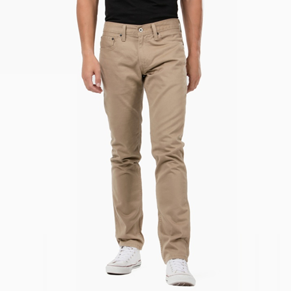 修身百搭！Levi's李维斯卡其色休闲裤04511-1304
