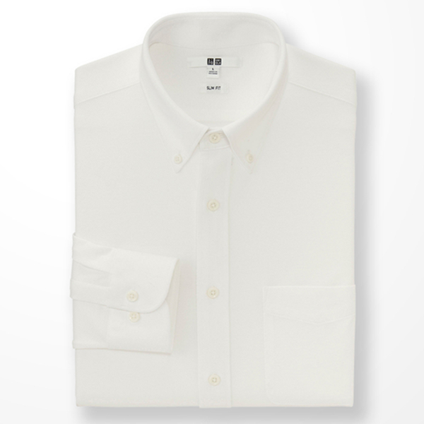 吸汗速干！UNIQLO优衣库舒适衬衫(长袖)183592