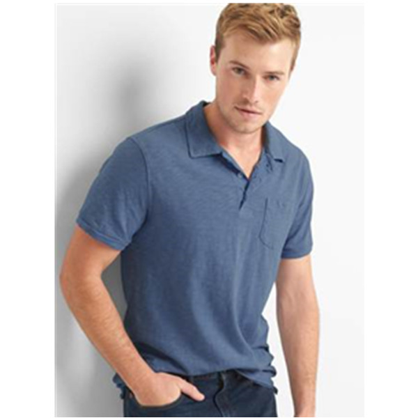 美式风尚！Gap混色竹节棉短袖Polo衫200529-1 W