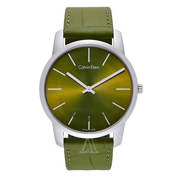 清新儒雅！Calvin Klein City系列 K2G211WL 时装男表