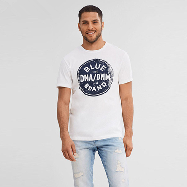 时尚个性！ESPRIT EDC休闲百搭全棉印花短袖T恤-047CC2K051