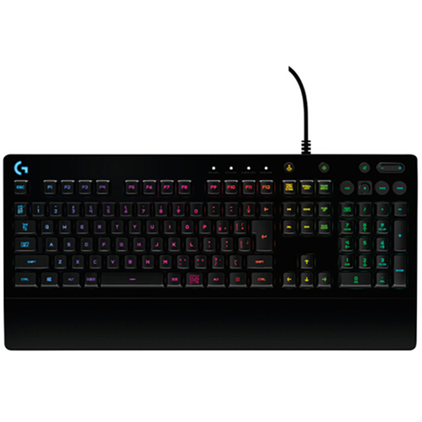 迅捷灵敏！Logitech罗技G213 RGB全尺寸游戏键盘