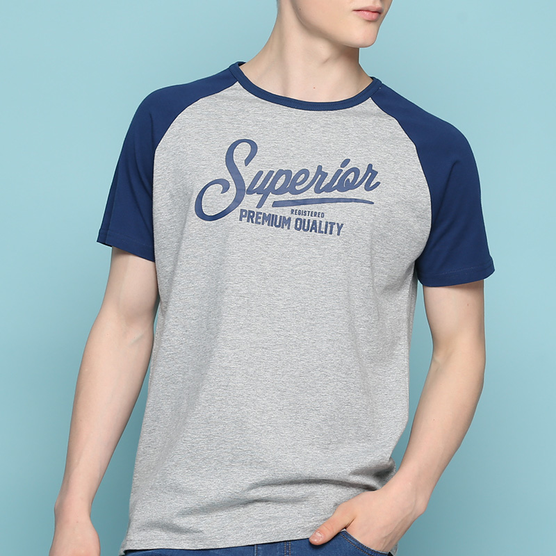 易穿易搭！真维斯字母印花T恤72-173005