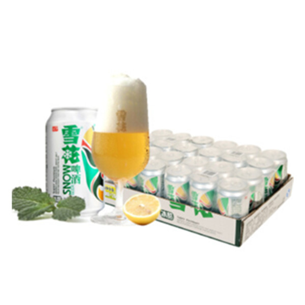 近期好价！雪花啤酒 冰酷330ml*24听 整箱装