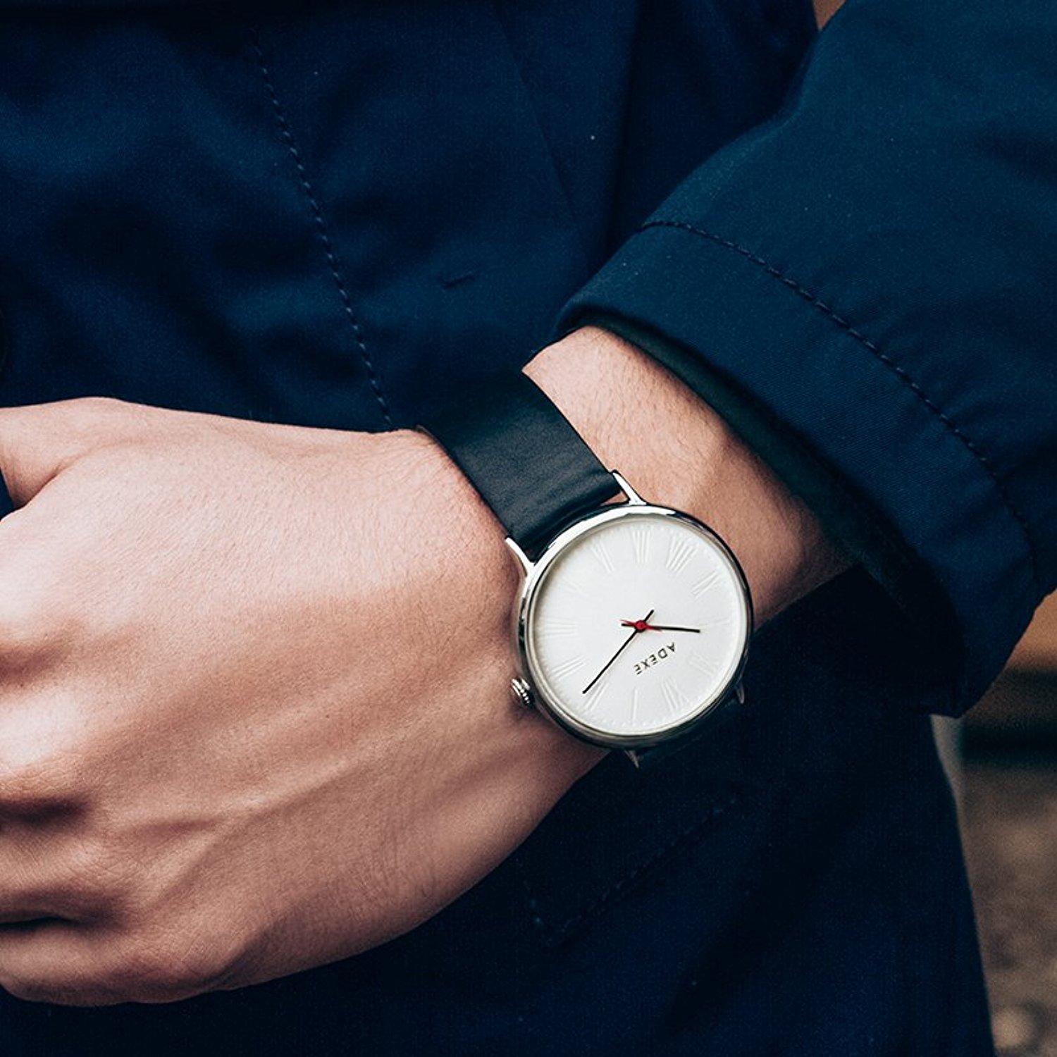 简约精致！ADEXE  SHPERE 石英男士手表 1888A