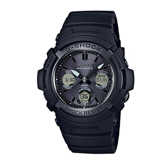 酷劲十足！CASIO AWG-M100SBB-1AJF 男士6局电波手表