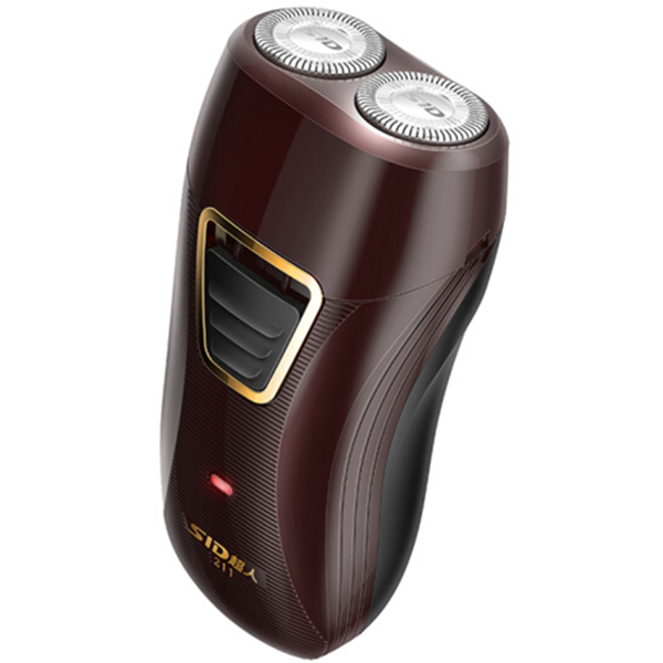 升级刀头！超人SS211双刀头浮动电动剃须刀