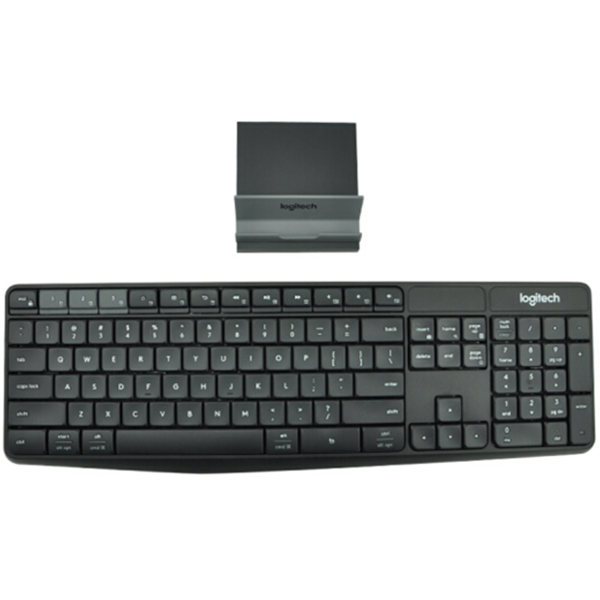 自由切换！Logitech罗技K375s多设备无线蓝牙键盘