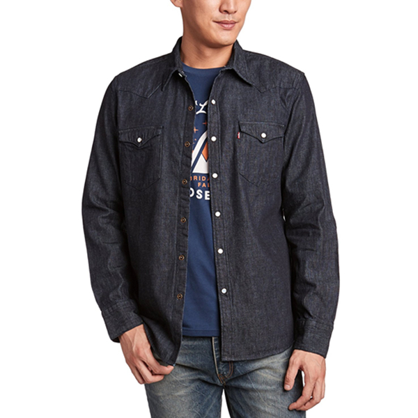 经典有型！李维斯Denim & Chambray休闲衬衫65816-0005
