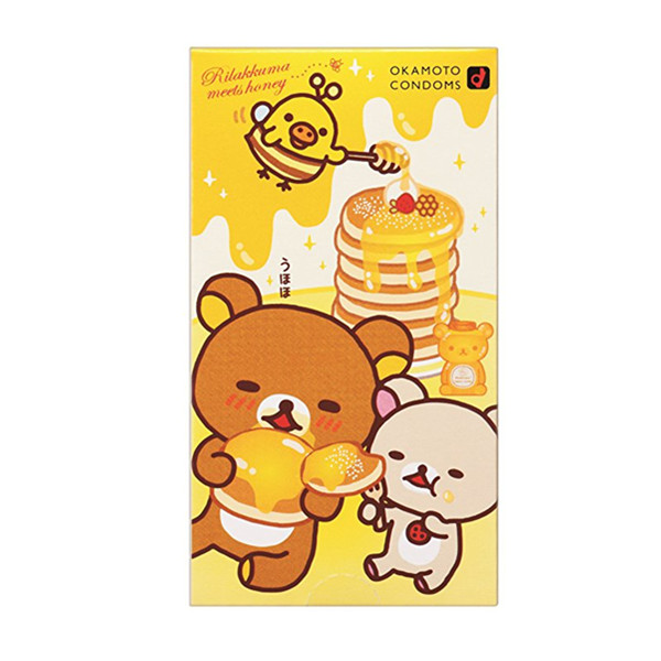 凑单品！冈本 轻松熊可爱发热的安全套套 10个