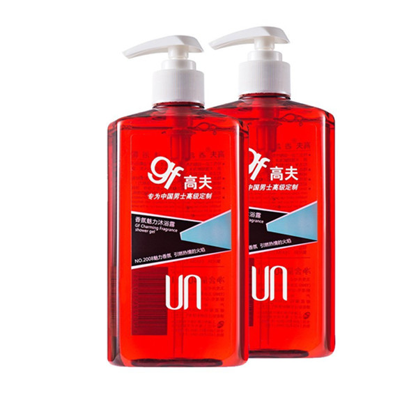 男士魅力！GF 高夫 香氛魅力沐浴露400ml*2