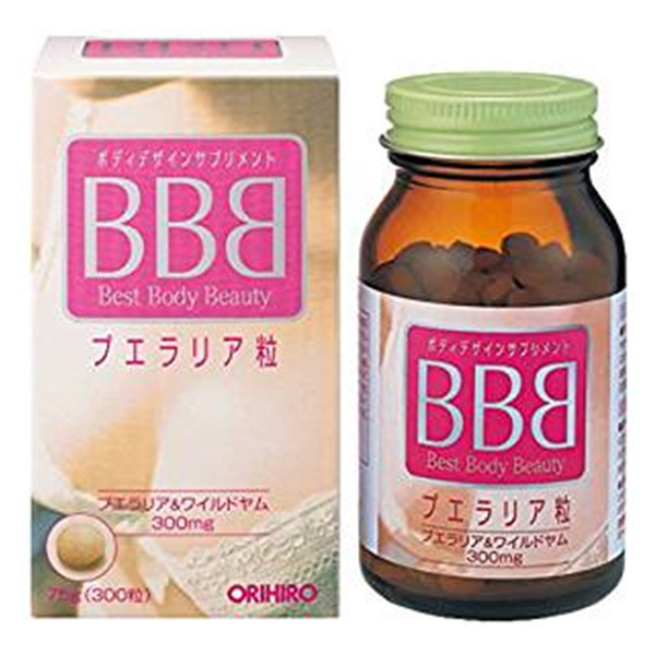丰胸神器！ORIHIRO 立喜乐 BBB 神奇草本丰胸美乳片 300粒