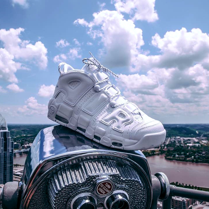 纯白大AIR!Nike Air More Uptempo '96