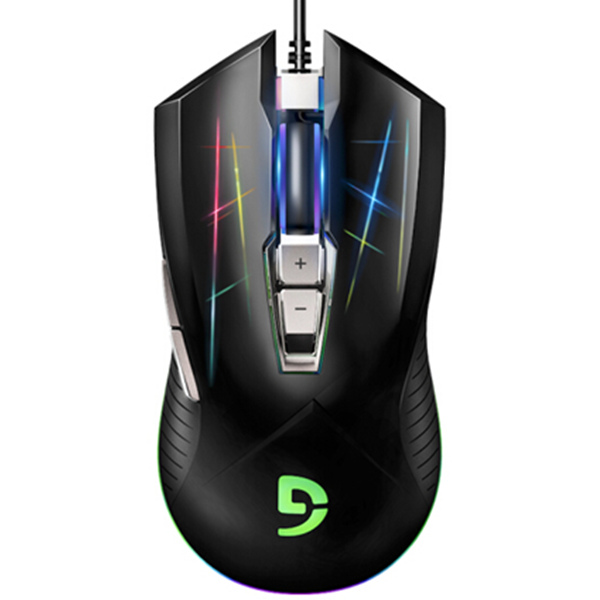 炫酷十足！富勒G93S有线鼠标