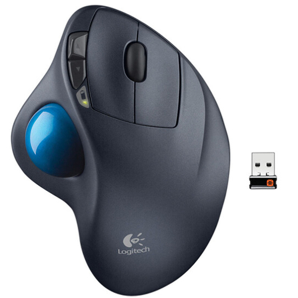 桌面神器！罗技M570火星轨迹球鼠标